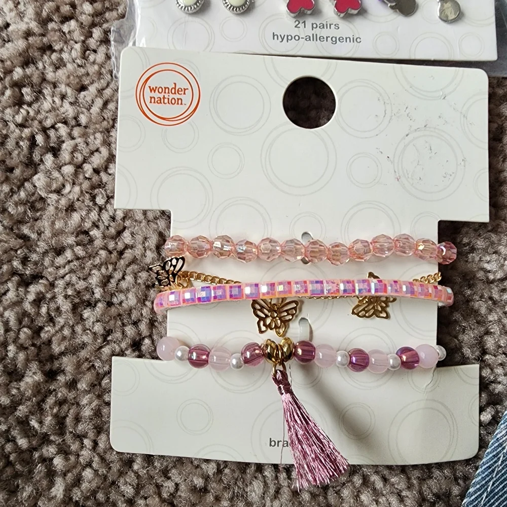 N/A bracelets denim 21